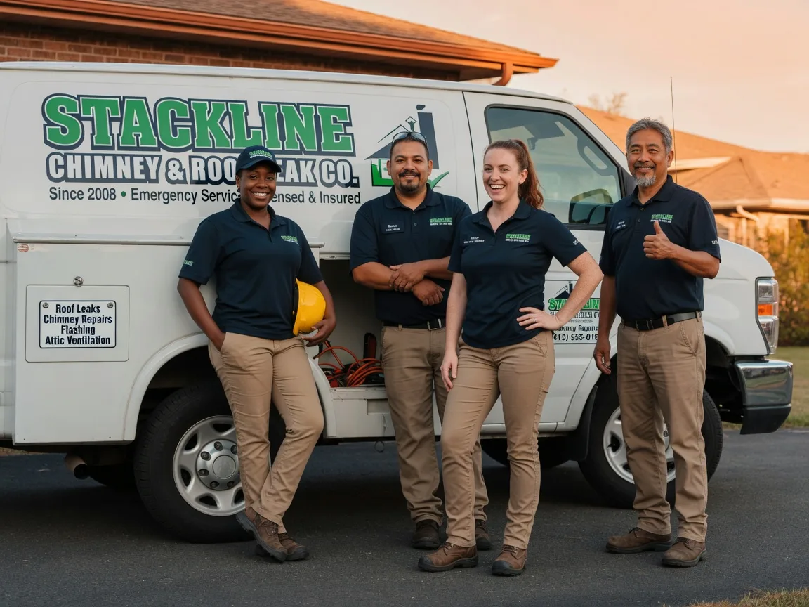 Chimney flashing repair company in Bergen, NY